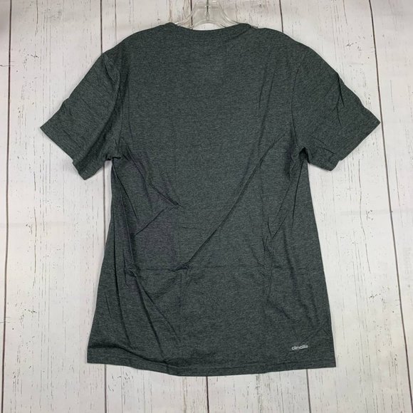 Washington‎ Wizards DC Rising NBA Large Adidas Casual T-Shirt Gray New Men - Picture 2 of 6